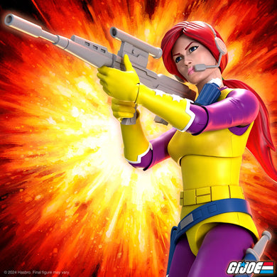 Super 7 - G.I. Joe Ultimates - Lady Jaye (DIC Teal)