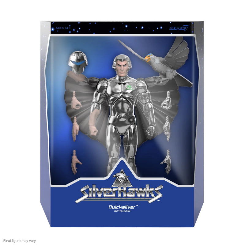 Load image into Gallery viewer, Super 7 - Silverhawks Ultimates - Quicksilver (Toy Version)
