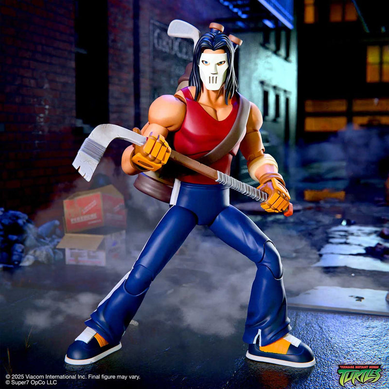 Load image into Gallery viewer, Super 7 - Teenage Mutant Ninja Turtles Ultimates - Casey Jones (2003 Animated Series)
