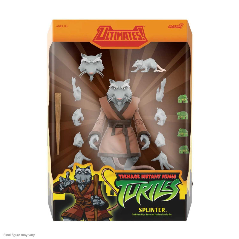Load image into Gallery viewer, Super 7 - Teenage Mutant Ninja Turtles Ultimates - Splinter (2003 Animated Series)
