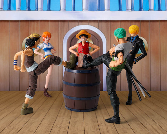 Bandai - S.H.Figuarts - One Piece - Party Set (The Straw Hat Crew) Option Parts