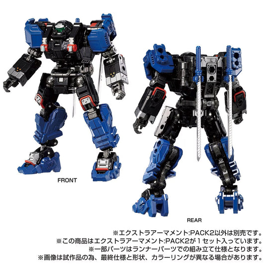 Diaclone Reboot - Tactical Mover - Extra Armament Set 2