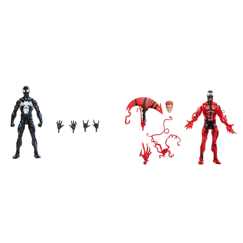 Load image into Gallery viewer, Marvel Legends - Spider-Man The Animated Series - Spider-Man (Black Suit) and Carnage

