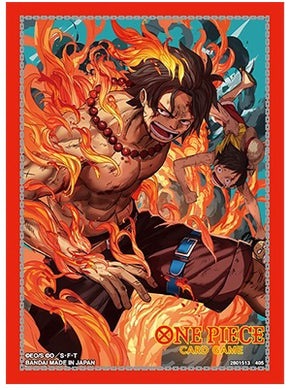 Bandai - One Piece Card Game - Official Card Sleeve - Portugas D. Ace 2 70CT