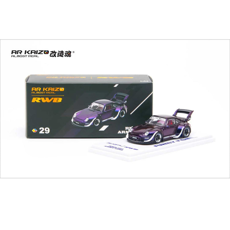 Load image into Gallery viewer, AR Kaizo - RWB 993 (Army Girl) 1/64 Scale Diecast Model Cars (6K0000201)
