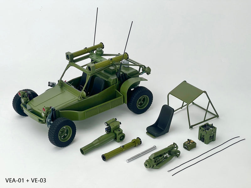 Load image into Gallery viewer, Fans Hobby - Vehicle Elite - VEA-01 Missile Launcher Set 1/12 Scale
