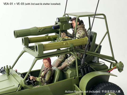Fans Hobby - Vehicle Elite - VEA-01 Missile Launcher Set 1/12 Scale