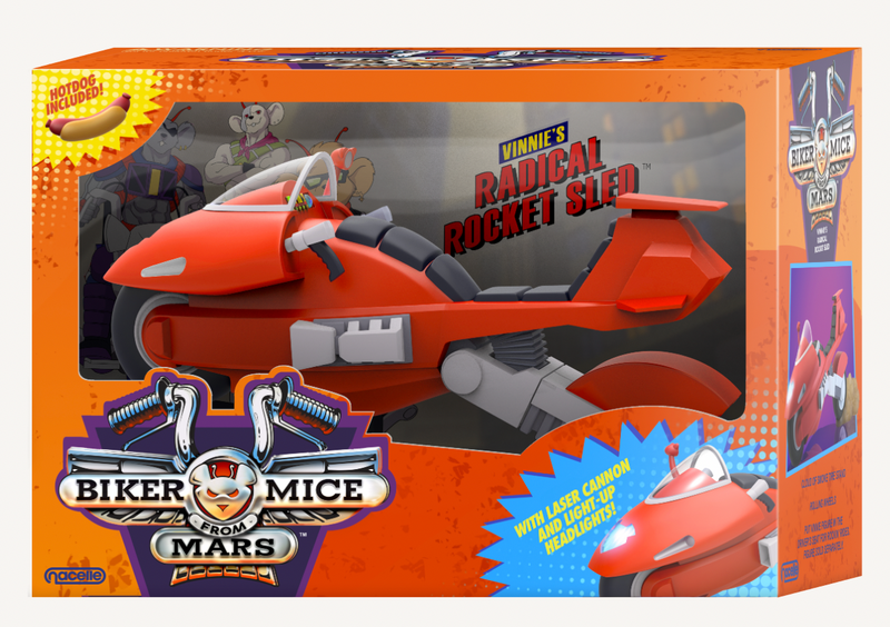 Load image into Gallery viewer, The Nacelle Company - Biker Mice from Mars - Vinnie&#39;s Radical Rocket Sled
