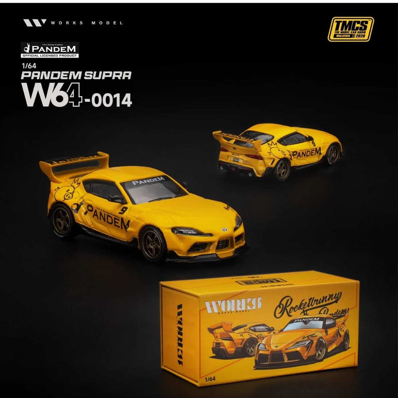 Load image into Gallery viewer, XCARTOYS - WORKS Pandem Supra (TMCS 2026 Special Edition) 1/64 Scale Diecast Model Car (W640014)
