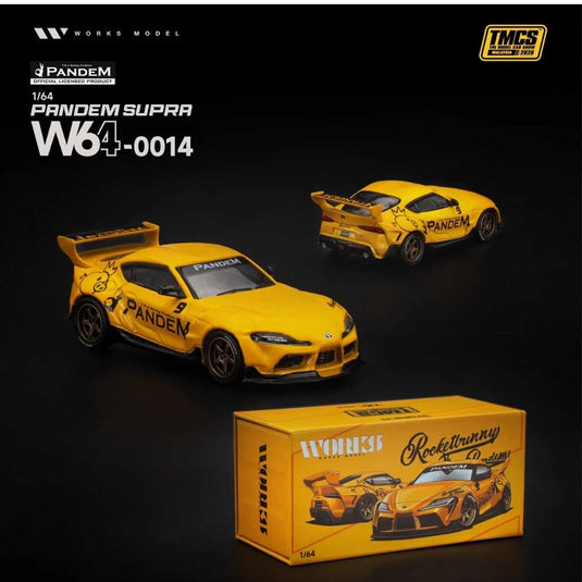 XCARTOYS - WORKS Pandem Supra (TMCS 2026 Special Edition) 1/64 Scale Diecast Model Car (W640014)