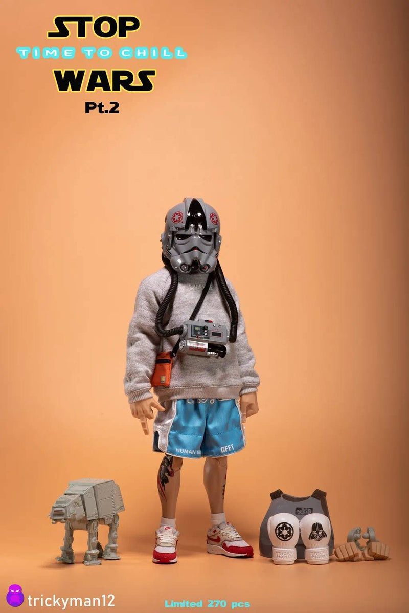Load image into Gallery viewer, Trickyman12 - Stop Wars Pt2 Figure
