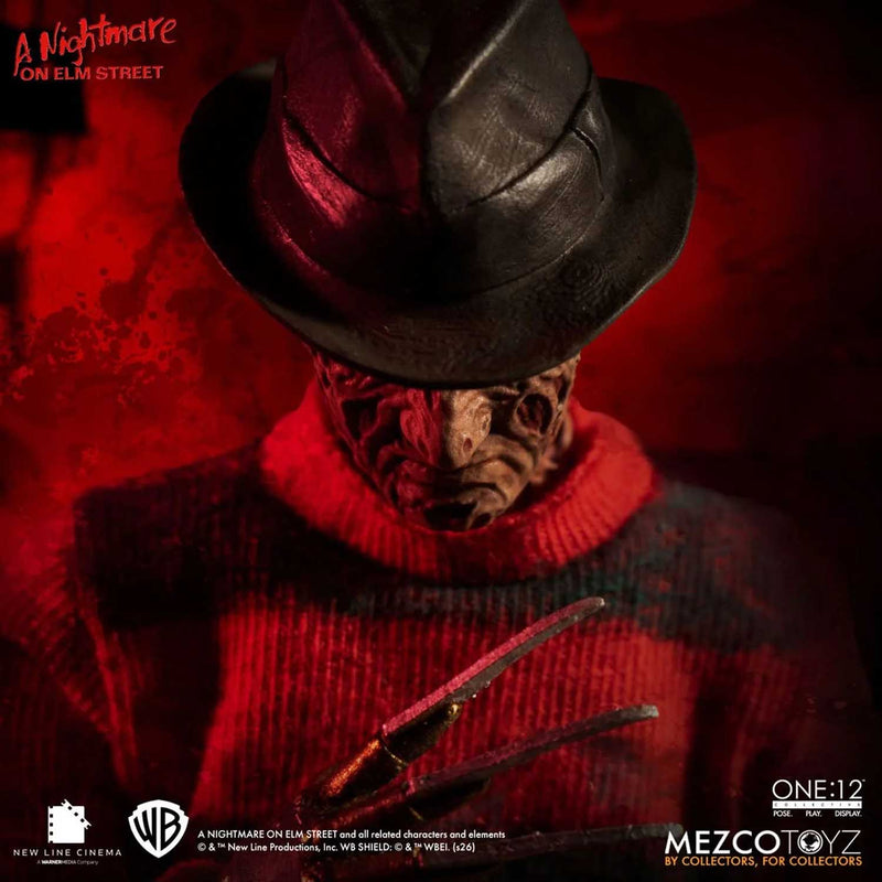 Load image into Gallery viewer, Mezco Toyz - One 12 A Nightmare on Elm Street - Freddy Krueger
