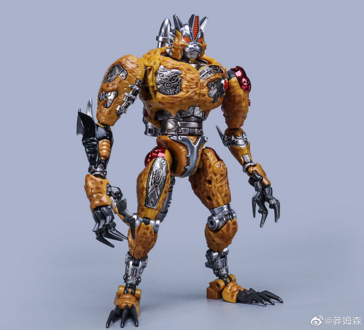 Load image into Gallery viewer, TransArt Toys - BWM-09 Metal Yellow Leopard
