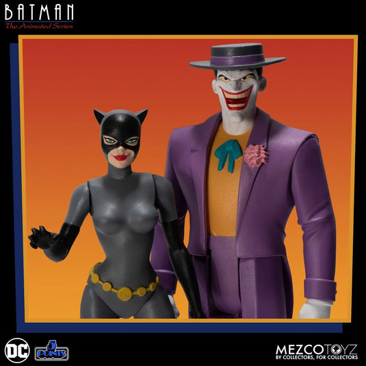 Mezco Toyz - Batman: The Animated Series 5 Points Deluxe Set of 4