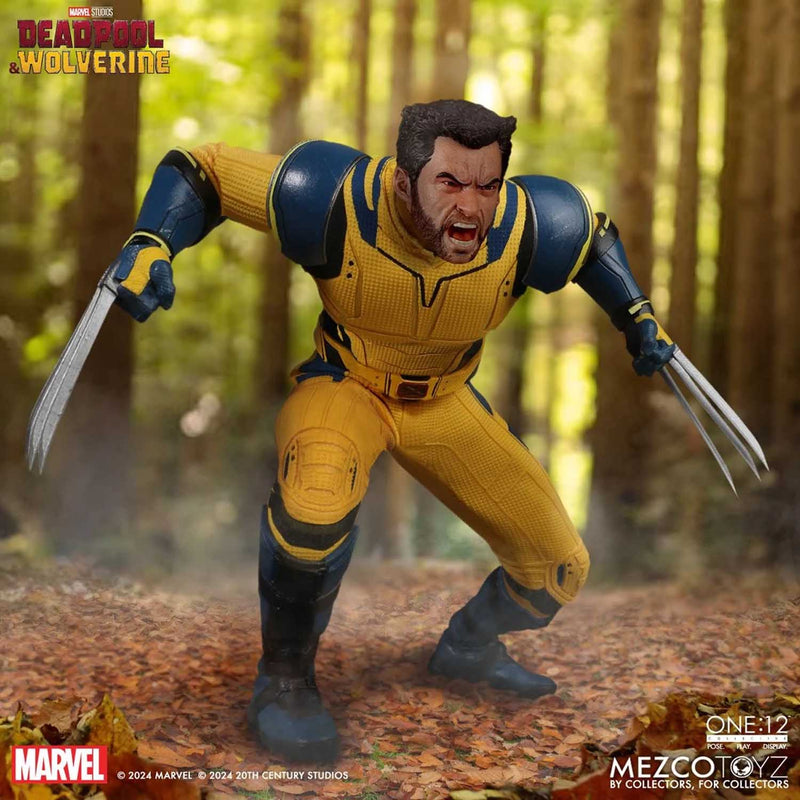 Load image into Gallery viewer, Mezco Toyz - One 12 Deadpool and Wolverine - Wolverine Deluxe
