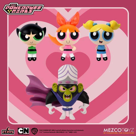 Mezco Toyz - The Powerpuff Girls 5 Points Series Set of 4