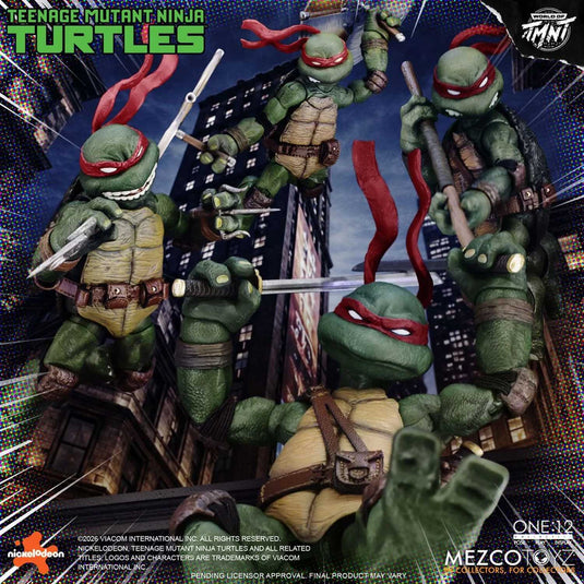 Mezco Toyz - One 12 Teenage Mutant Ninja Turtles (Comics) Deluxe Box Set
