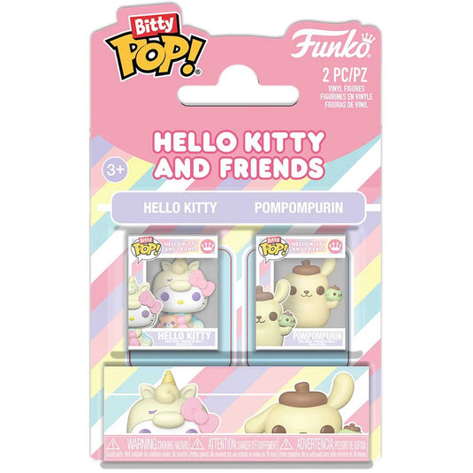 Bitty Pop! Sanrio Hello Kitty and Firends - Hello Kitty and Pompompurin 2-Pack