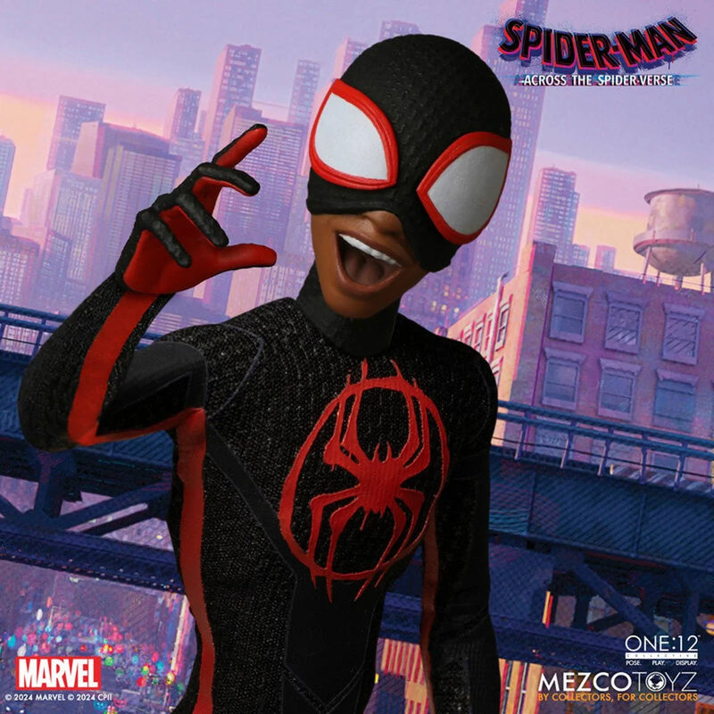 Load image into Gallery viewer, Mezco Toyz - One 12 Spider-Man Across The Spider-Verse - Miles Morales
