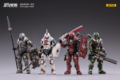 Joy Toy - Battle for the Stars - 1st Legion 1/18 Scale Set of 4 Figures