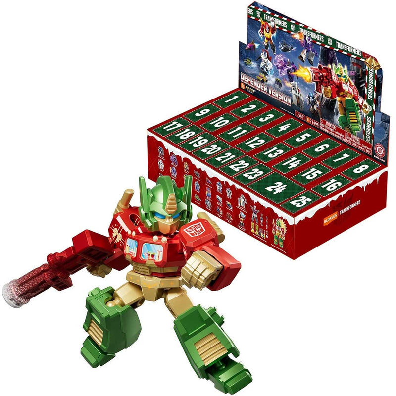 Load image into Gallery viewer, Blokees - Transformers Defender Version 2026 Christmas Advent Calendar
