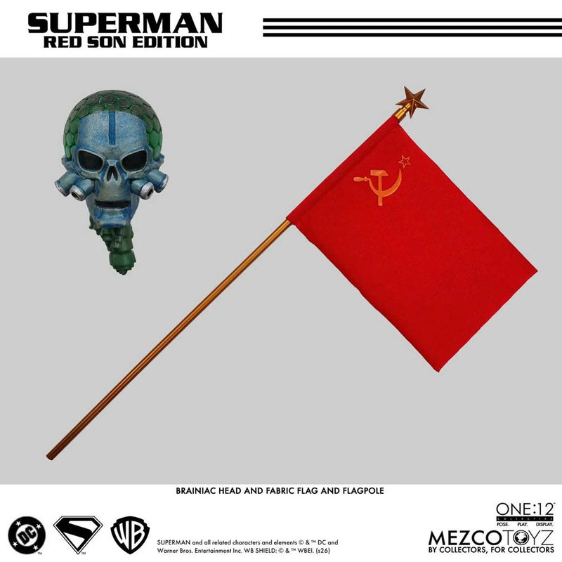 Load image into Gallery viewer, Mezco Toyz - One 12 Superman: Red Son - Superman

