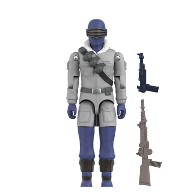Super 7 - Reaction+ (O-Ring Figure) G.I. Joe - Arctic Snake Eyes (Movie Ver.)
