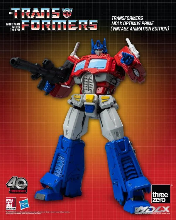 Load image into Gallery viewer, Threezero - Transformers - MDLX Vintage Animated Optimus Prime

