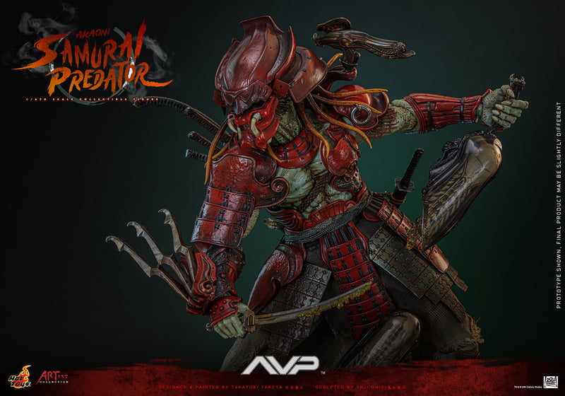 Load image into Gallery viewer, Hot Toys - Aliens VS Predator - Akaoni Samurai Predator
