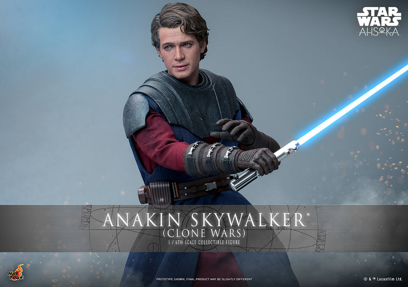 Load image into Gallery viewer, Hot Toys - Star Wars Ahsoka - Anakin Skywalker (Clone Wars Era)
