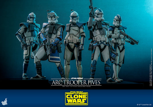Hot Toys - Star Wars The Clone Wars - Arc Trooper Fives