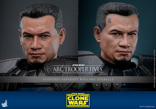 Hot Toys - Star Wars The Clone Wars - Arc Trooper Fives