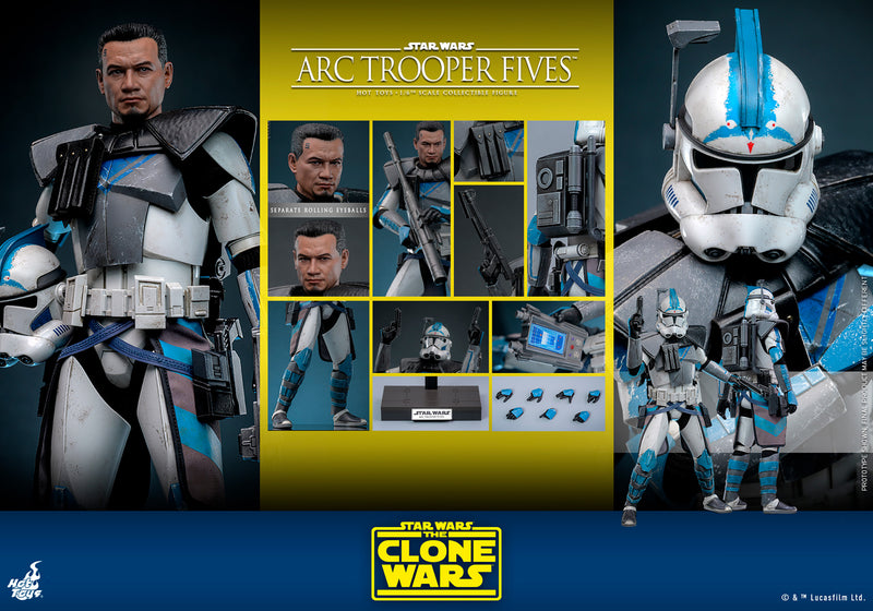 Load image into Gallery viewer, Hot Toys - Star Wars The Clone Wars - Arc Trooper Fives
