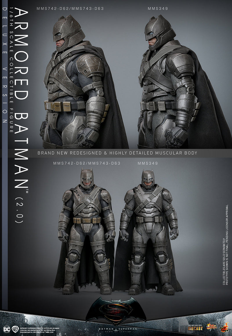 Load image into Gallery viewer, Hot Toys - Batman V Superman - Armored Batman 2.0 (Deluxe)
