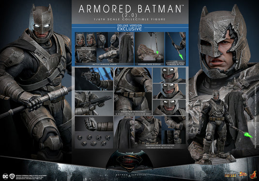 Hot Toys - Batman V Superman - Armored Batman 2.0 (Deluxe)