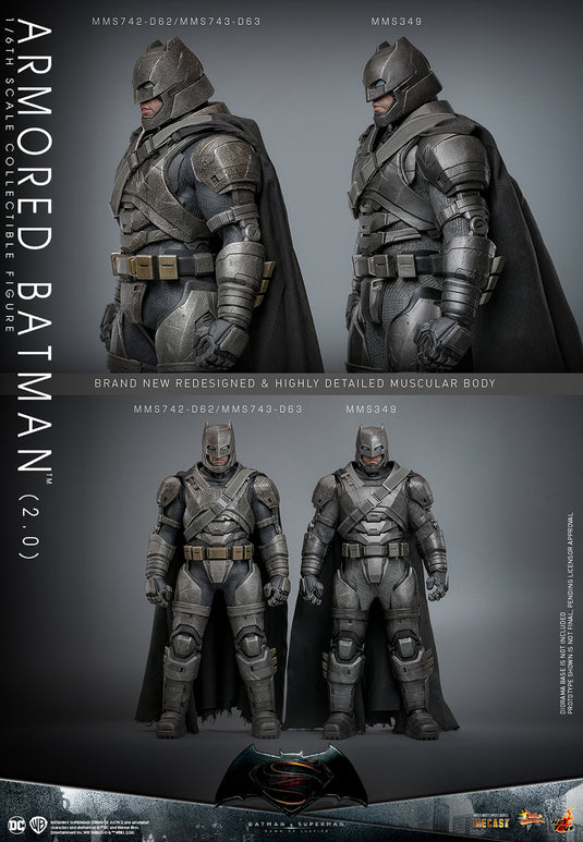 Hot Toys Batman V Superman Armored Batman – Ages Three and Up
