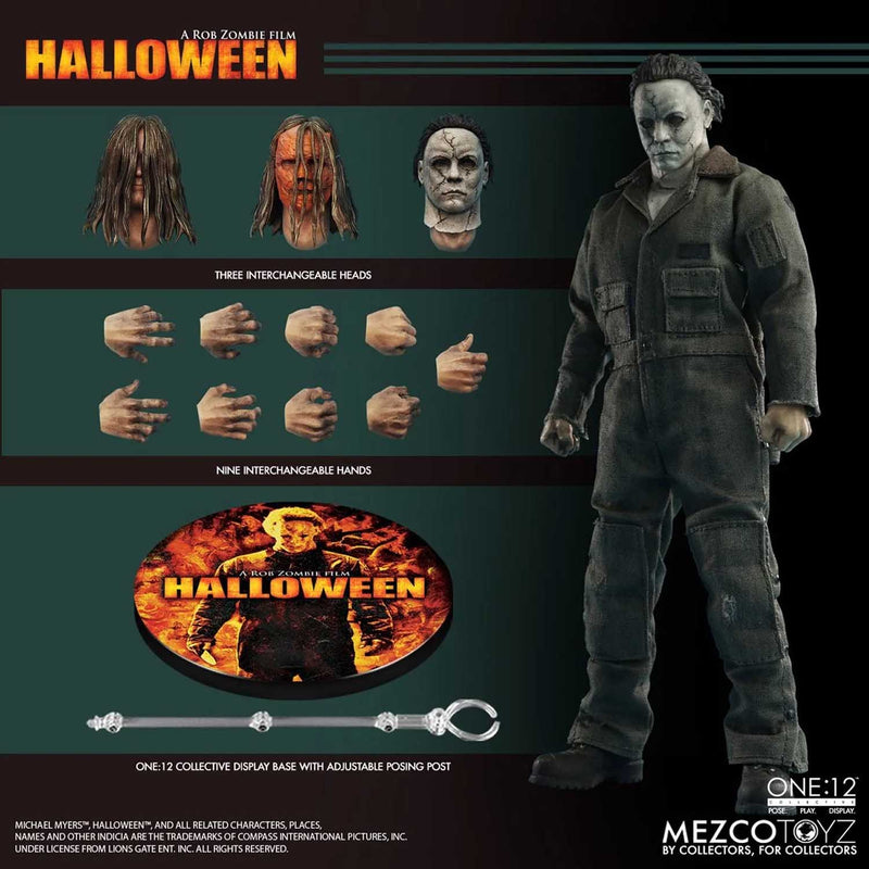 Load image into Gallery viewer, Mezco Toyz - One 12 Rob Zombie's Halloween (2007) - Michael Myers
