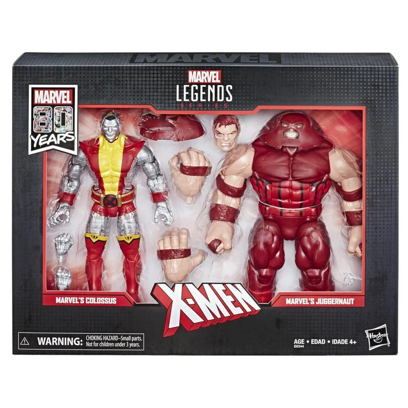 Load image into Gallery viewer, Marvel Legends - Marvel Comics 80th Anniversary - Colossus and Juggernaut
