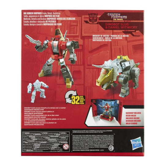 Transformers Studio Series 86-07 - The Transformers: The Movie Leader Dinobot Slug and Daniel Witwicky (Reissue)