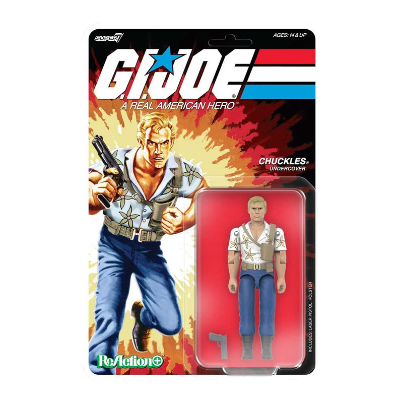 Super 7 - Reaction+ (O-Ring Figure) G.I. Joe - Chuckles (Movie