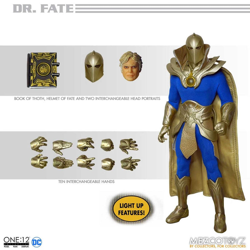 Load image into Gallery viewer, Mezco Toyz - One 12 DC Comics - Dr. Fate (Reissue)
