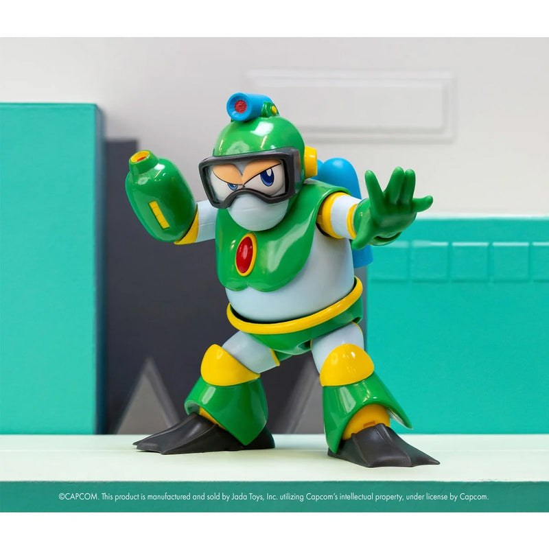 Load image into Gallery viewer, Jada Toys - Mega Man - Bubble Man Deluxe 1/12 Scale

