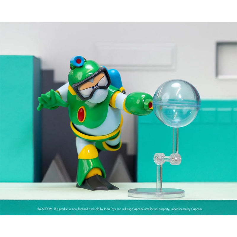 Load image into Gallery viewer, Jada Toys - Mega Man - Bubble Man Deluxe 1/12 Scale
