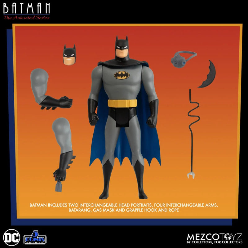 Load image into Gallery viewer, Mezco Toyz - Batman: The Animated Series 5 Points Deluxe Set of 4
