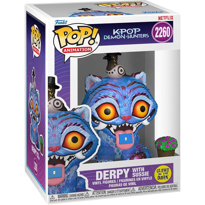 Load image into Gallery viewer, POP! Animation - KPop Demon Hunters - #2260 Derpy with Sussie (Glow-in-the-Dark)
