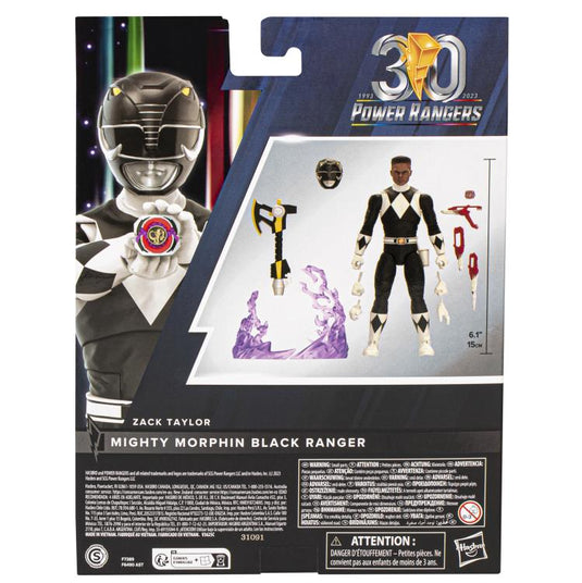 Power Rangers Lightning Collection - Mighty Morphin Power Rangers: Black Ranger (Remastered)