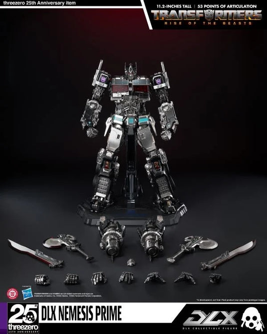 Threezero - Transformers - Rise of Beasts - DLX Nemesis Prime Event Exclusive Action Figure