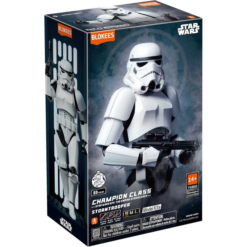 Load image into Gallery viewer, Blokees - Champion Class 02 - Star Wars: Empire Strikes Back Stormtrooper Model Kit
