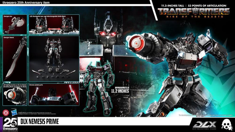 Load image into Gallery viewer, Threezero - Transformers - Rise of Beasts - DLX Nemesis Prime Event Exclusive Action Figure
