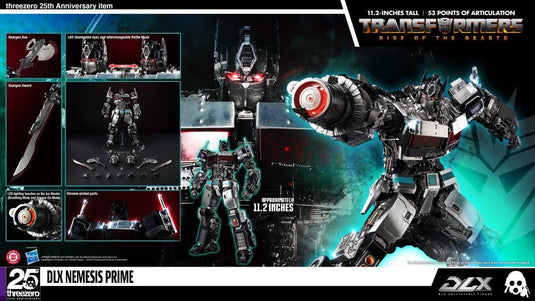 Threezero - Transformers - Rise of Beasts - DLX Nemesis Prime Event Exclusive Action Figure